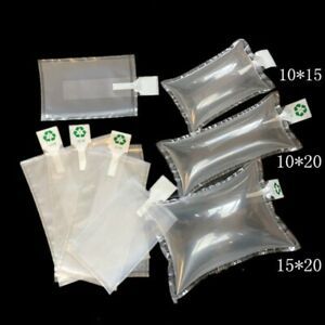 100X Inflatable Air Package Bags Cushion Shockproof Package Bag with Pump Tool