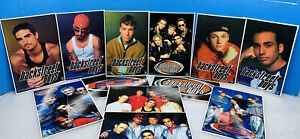 Lot Of 12 1999 BACKSTREET BOYS GIANT STICKERS Vending CARDBOARD FOLDED