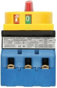 Rotary Cam Changeover Switch 100A 3-Pole 2-Position  Load Circuit Breaker Switch
