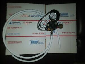 Co2/N2 Gas Cornelius Regulator Soda/Beer Systems 0-160 PSI w/Metal Gaurd