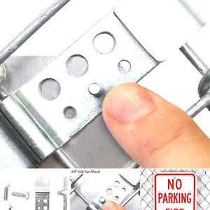 SmartSign Fence-Clip-02Attach a Sign to Chain Link Fence - Kit Includes (2) F...
