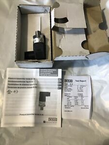 Wika Instruments 12718115 Pressure Sensor A-10, 16 Bar, 4-20 mA, 8-30V, 0.5BFSL