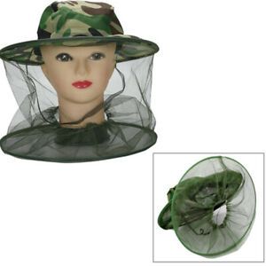 1 Beekeeping Cowboy Hat Mosquito Bee Insect Net Veil Cap Hat Protector Head C5Q2