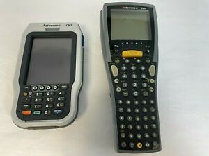 Lot of 2 Intermec Wireless Mobile Scanner Intermec 2410, Intermec CN2 w/Pen&amp;Batt