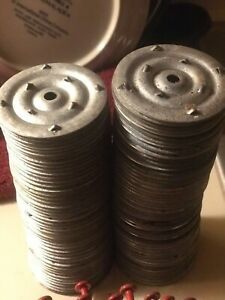 96 Firestone Galvanized Steel Washers for a mechanically fastened roof