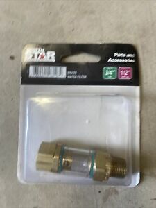 New NorthStar Inline Water Filter 1/2” NPT-M x 3/4” GH Northern #43118