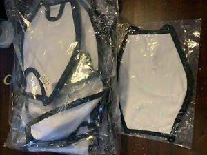 Sublimation Blank Adult Large Facemasks - Bulk - Lot of 37 masks