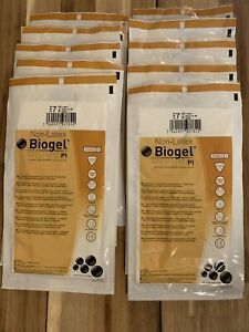 10 Pairs Molnlycke Biogel PI Sterile Gloves Non-Latex - Expired