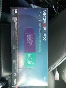 Microflex nitrile gloves size small