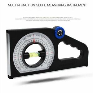 Horizontal Vertical Angle Slope Measuring Ruler Bevel Protractor Declinometer