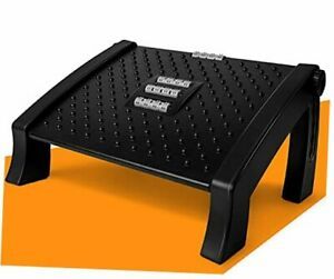Adjustable Foot Rest for Desk at Work, Massage Surface Footrests with 6