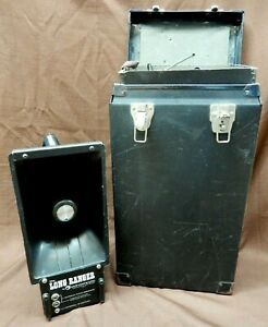 VINTAGE &#034;THE LONG RANGER II&#034; PORTABLE WIRELESS SOUND SYSTEM LECTROSONICS ~ WORKS
