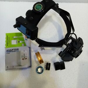 Free Shipping Indirect Ophthalmoscope with Carry Bag &amp; Accessory 78D, 90D, 20D l