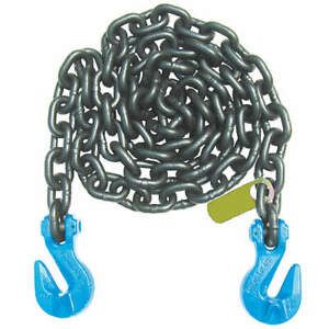 B/A PRODUCTS CO. G10-3815SGG 3/8 Grade 100 Tagged Recovery Chain 15Ft