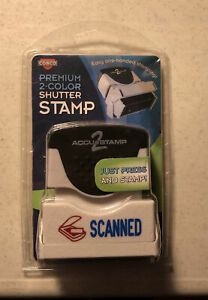 New Scanned Shutter Stamp in 2 Colors