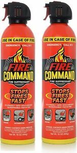 Fire Command Fire Extinguishing Aerosol Foam Spray Fire Suppressant extinguisher