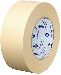 Medium Grade Masking Tapes, 1 in X 60 Yd, 6 Mil, Natural