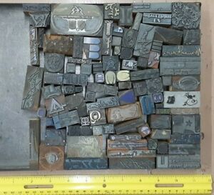 200+ Printer Blocks for Letterpress Printing Kelsey Shadowbox decoration