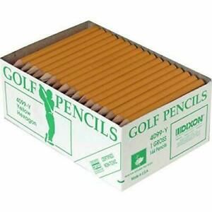 Integra Golf Pencil 3-1/2-Inch Pre Sharpened 144 per box - 2 Boxes (288 Total)