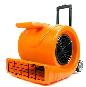 3-Speed Air Mover 1.3HP 5000 CFM Powerful Floor Blower Carpet Dryer