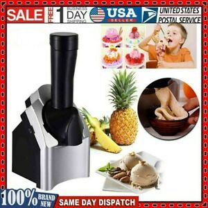 US Frozen Fruit Ice Cream Dessert Maker Yogurt Machine DIY Fruit Ice Cream Maker