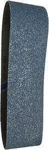 Sungold Abrasives 67881 Blue Zirconia Cloth 24 Grit Sanding Belts, 6 Pack, 2&#034; X