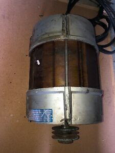 50lb 2 Speed 240v 3 Ph. Motor Unimac Huebsch Speed Queen. Tested - Works Great!