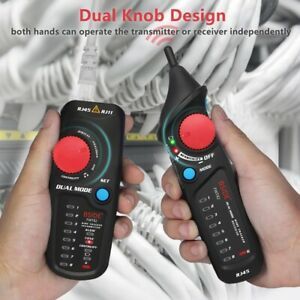 New Network Cable Tracker Wire Tester Professional RJ45 RJ11 Telephone Toner
