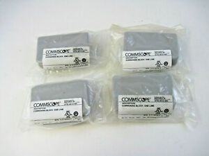 Four (4) NIB Commscope Commoning Block RPN 2-1116338-2 in Sealed Packaging