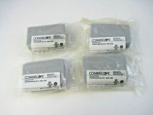 Four (4) NIB Commscope Commoning Block RPN 2-1116338-2 in Sealed Packaging