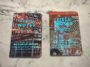 Pair of Field Notes MxLxBxD - Post Office - DDC Draplin LandLand Mondo Burlesque