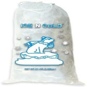 20 Lb Ice Qty 100 Bolsas Con Cierre De Cordon 51 Micrones