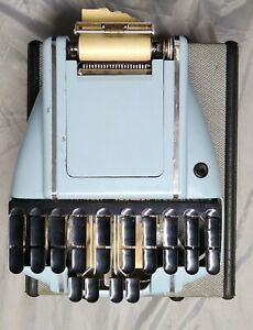 Vtg StenoGraph Standard Model Stenographic Machine &amp; Case G-vg Cond  Shipping