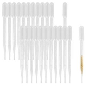 300 Pack Plastic Transfer Pipettes 3mL, Graduated to 1mL by SciencePurchase