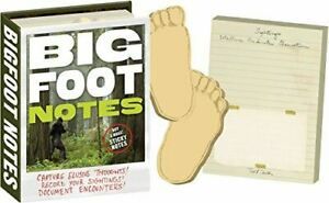 Bigfoot Notes Cryptid Sticky Notes Booklet - The Unemployed Philosophers Guild