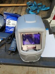 Miller welding hood respirator