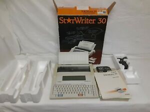 Canon Starwriter 30 Personal Publishing Typewriter Word Processor