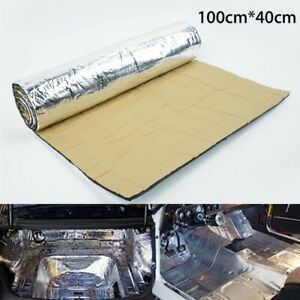 100*40cm Car Sound Proofing Deadening Vehicle Insulation Cell Foam Heat Deadener