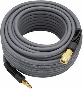 YOTOO Hybrid Air Hose 3/8-Inch By 100-Feet 300 PSI Heavy Duty, Lightweight,