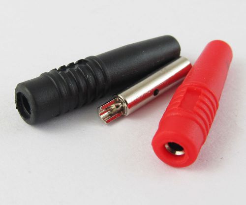 10pcs 2mm Copper Banana Jack Socket Solder Type Test Connectors Adapter 2 colors
