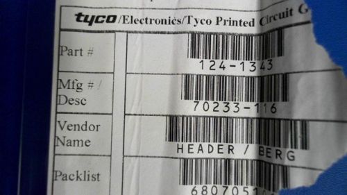 10-PCS HEADER TYCO 70233-116 70233116