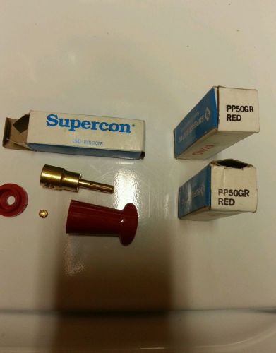 Supercon / Superior Electric: PP50GR (Red) Test Plug Connector &lt;