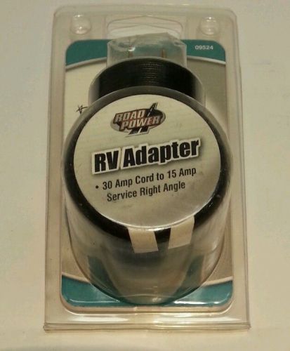 ROAD POWER- RV Adapter 09524- 30Amp Cord to 15Amp Service- FREE SHIPPING