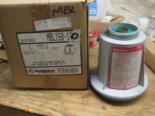 Appleton electric mbl150-120 150w hps balast body for hazardous locations for sale