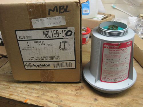 APPLETON ELECTRIC MBL150-120 150W HPS BALAST BODY FOR HAZARDOUS LOCATIONS