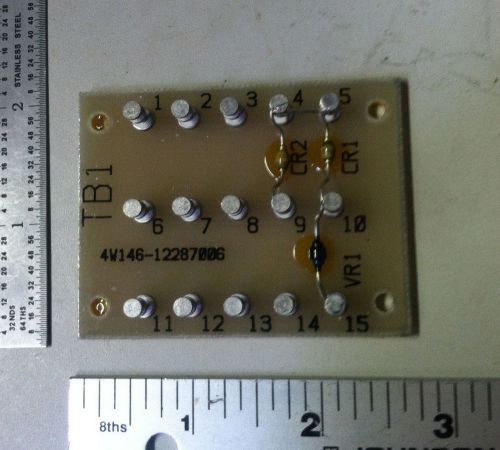 Terminal board 12287006 nsn 5940-01-082-2508 nos - j2214 for sale