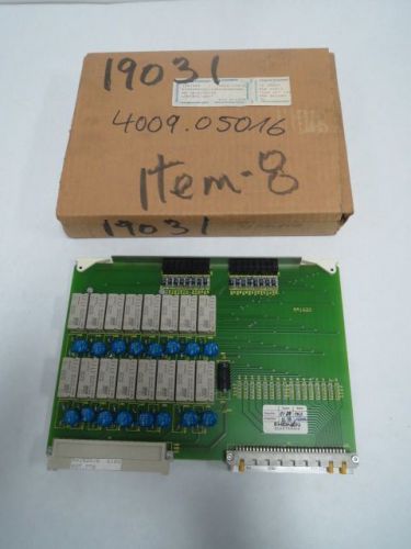 HEINEN RA1620/0 K189 CPU MICROPROCESSOR CONTROL BOARD B201279