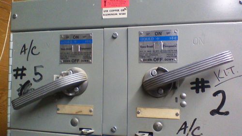 Siemens V7E3233  100 Amp 240 Volt Twin Unit Fusible Switch