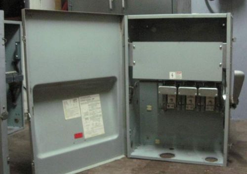 Ite 400 amp 600 volt a disconnect lockout safety switch 350hp ac 50hp dc type 1 for sale