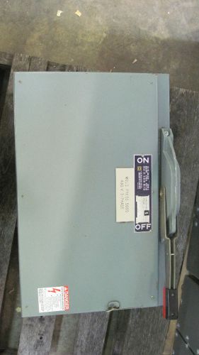 USED SQ D FUSIBLE SWITCH #QMB-365W 400 AMP 600 VOLT